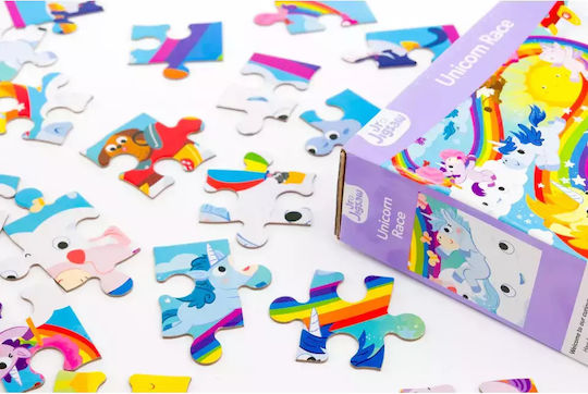 Παιδικό Puzzle Unicorn Race για 4+ Ετών 45pcs Hinkler