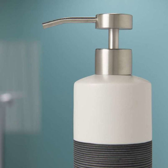 Sealskin Doppio Dispenser made of Porcelain Gray 325ml