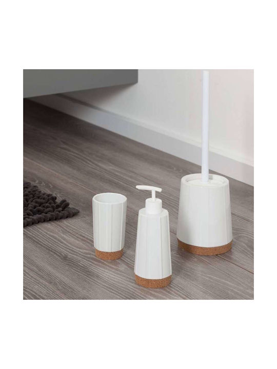 Sealskin Cork Dispenser από Πορσελάνη Λευκό 350ml