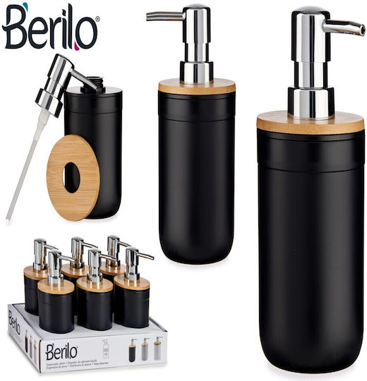 Berilo Επιτραπέζιο Dispenser Πλαστικό Μαύρο 350ml