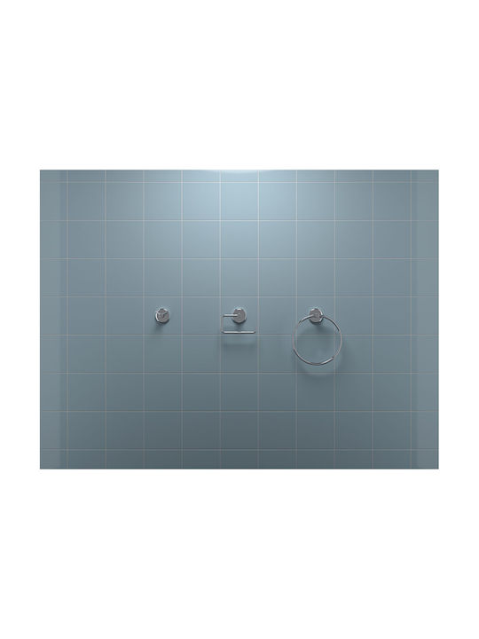 Verdi Astro Wall-mounted Dispenser Glass Silver 500ml