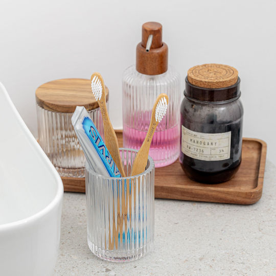 Estia Allure Dispenser Γυάλινο Διάφανο 320ml