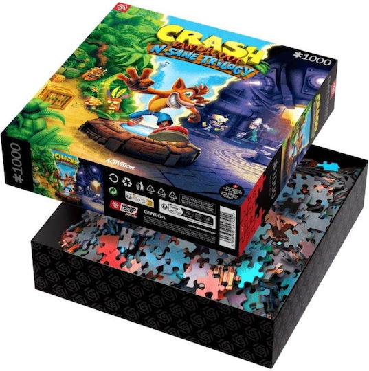 Crash Bandicoot N Sane Trilogy Puzzle 2D 1000 Pieces