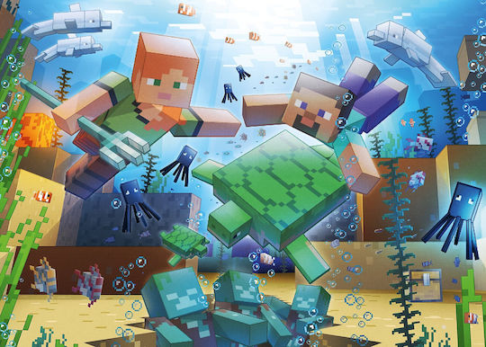 Minecraft Mosaic Puzzle 2D 1000 Pieces