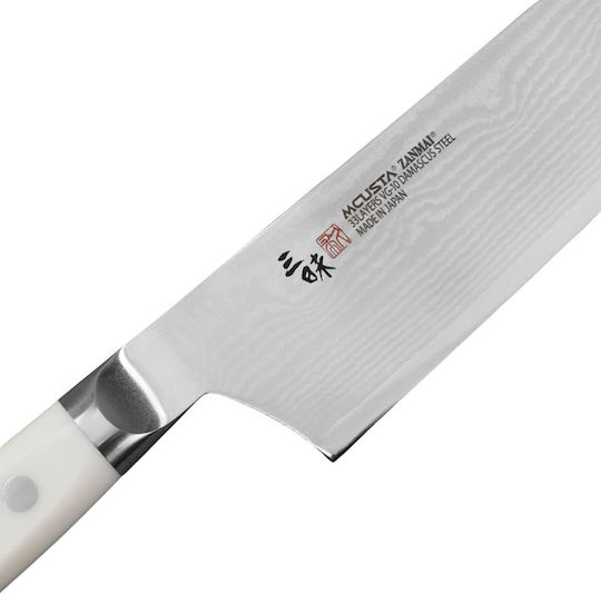 Mcusta Classic Damascus Corian Meat Knife from Damascus Steel 24cm