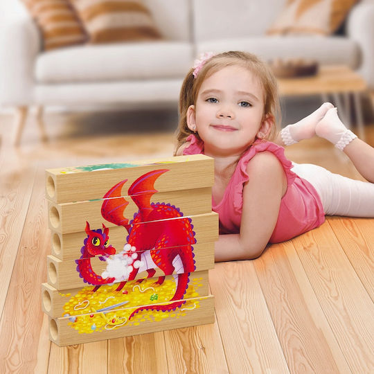 Holz Kinderpuzzle Animal 6pcs Quercetti