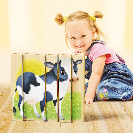Holz Kinderpuzzle 6pcs Quercetti