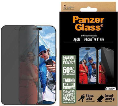 PanzerGlass Privacy Tempered Glass (iPhone 17 Pro Max / iPhone 16 Pro Max)