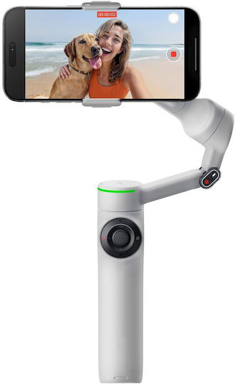Insta360 Flow 2 Pro Standard Version Phone Gimbal with 3 Axis Stabilization and 10 Operating Hours Gray