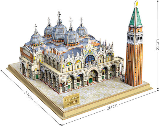 Cubic Fun 3D Puzzle National Geographic Piazza San Marco 107 Teile