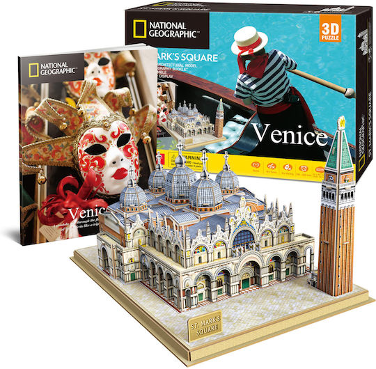 Cubic Fun 3D Puzzle National Geographic Piazza San Marco 107 Teile