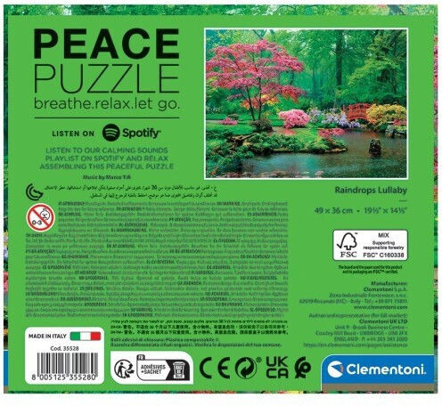500 Piece Puzzle Raindrops Lullaby