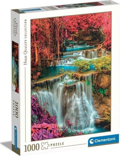 Puzzle 2D Χρωματιστοί Ταϊλανδέζικοι Καταρράκτες 1000pcs