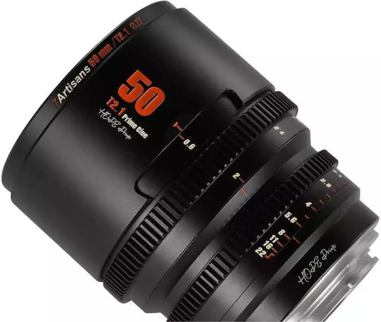 7artisans Crop Φωτογραφικός Φακός Photoelectric 50mm T2.1 Hope S35 Cine Σταθερός για Canon RF Mount Μαύρος