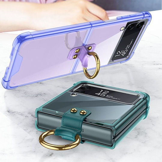 Задна корица Пластмаса Прозрачен (Galaxy Z Flip3 5G)