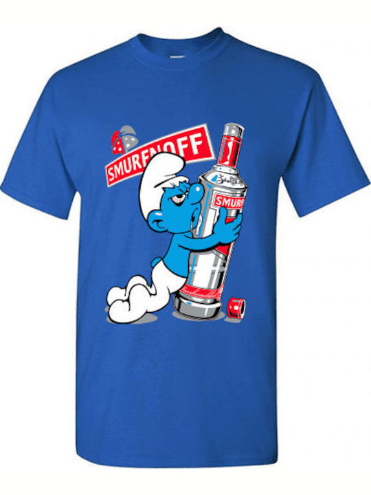 Gildan Smurfnoff T-shirt Ανθρακί