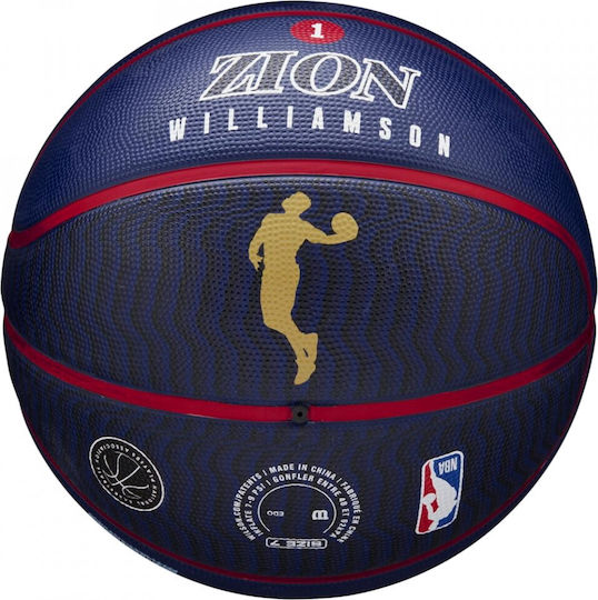 Wilson NBA Player Icon Zion Williamson Μπάλα Μπάσκετ Outdoor