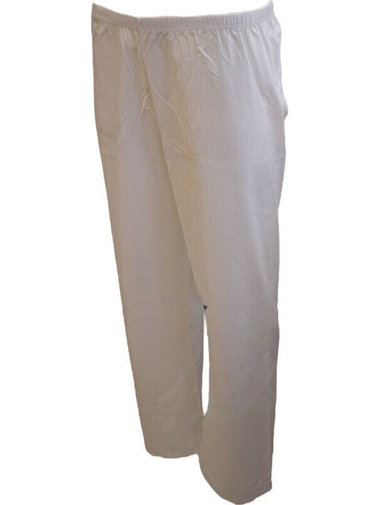 Apple Boxer Winter Damen Pyjama-Hose Weiß