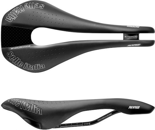 Selle Italia Novus Endurance TM Superflow L Черен Велосипедна седалка MTB / Улична