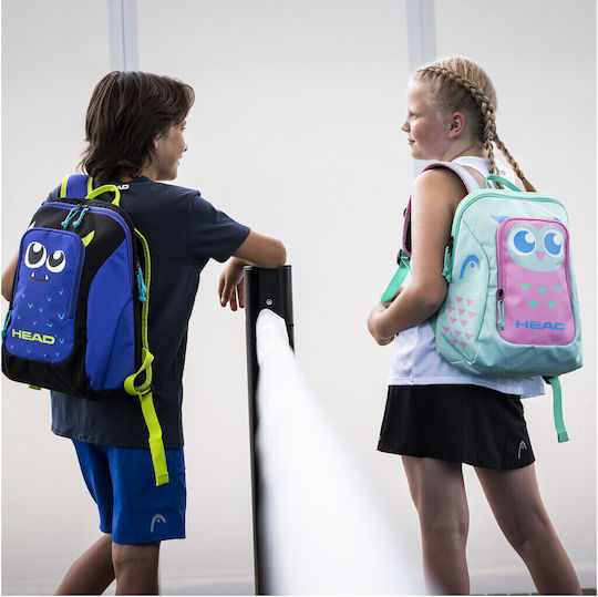 Head Tour Owl 2024 Kinder Tennistasche Rucksack Padel 1 Schläger Grüne