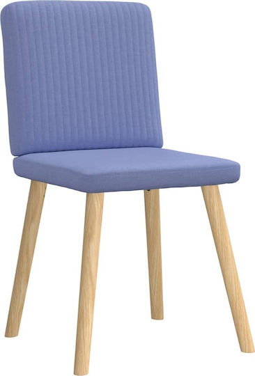 Stühle Speisesaal Blue 2Stück 45x54x86cm