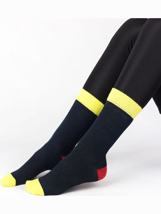 Șosete casual pentru femei, diferite din bumbac, 4 perechi Cimpa 37030 multicolor
