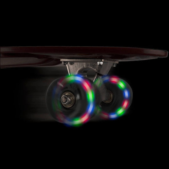 Action One Komplettes Penny Board Power & Speed 60 x 17 cm Tragbar