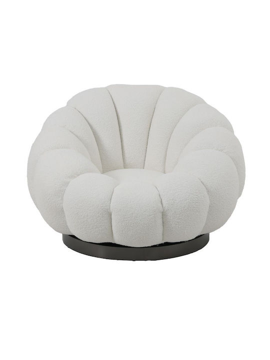 Nester Sessel Drehbar White 98x97x69cm