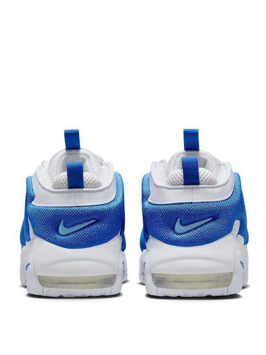 Air More Uptempo Low Sneakers White / Royal