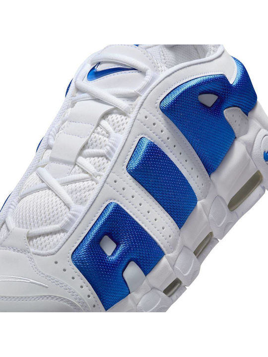 Air More Uptempo Low Sneakers White / Royal