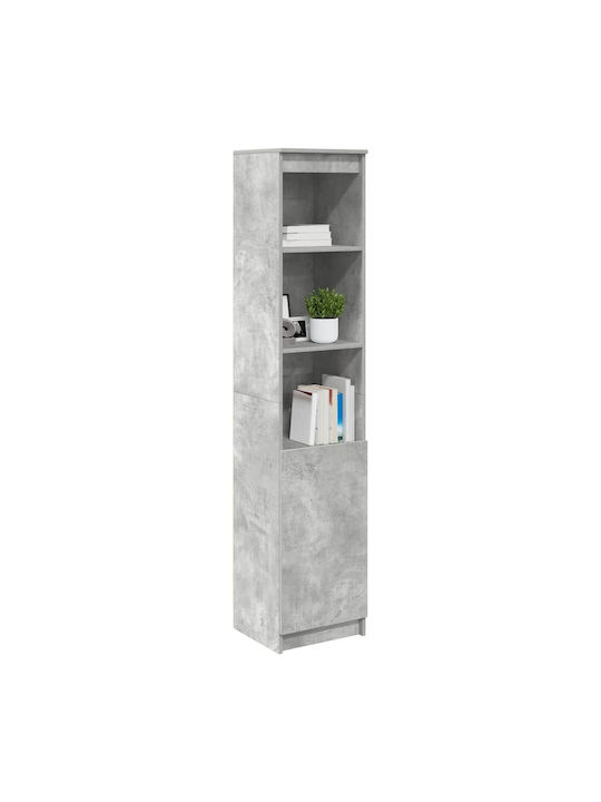 Bibliotecă Gri 37.5x35x180 cm