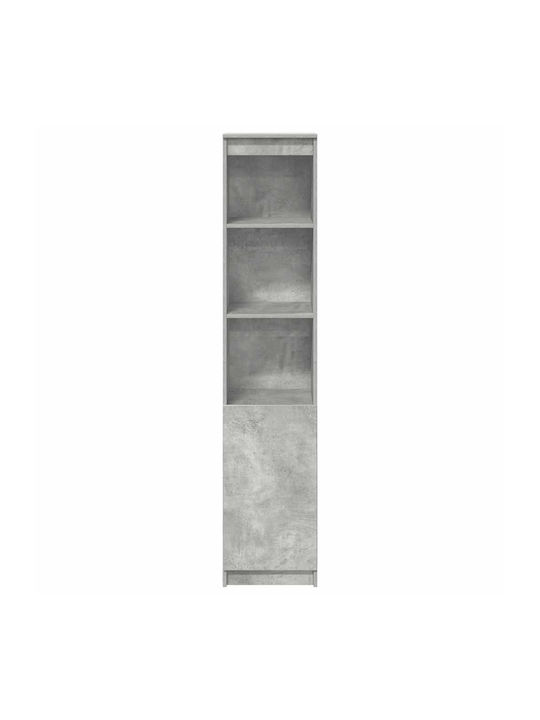 Bibliotecă Gri 37.5x35x180 cm