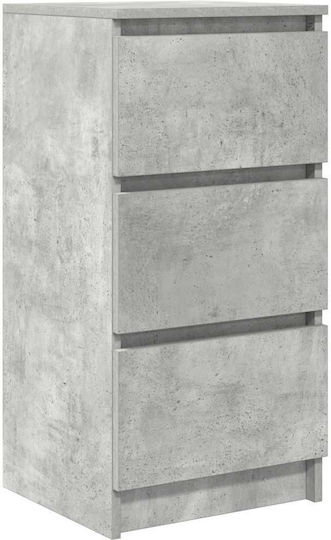 Office Storage Chipboard Drawer Grey L37.5xW35xH76cm