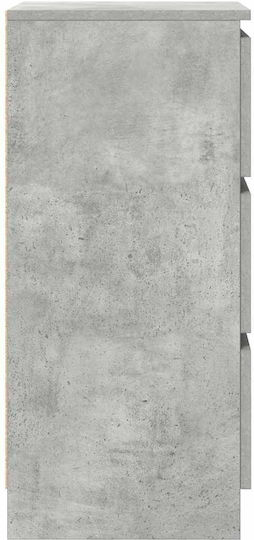Sertar De Birou Din Lemn Gri 37.5x35x76cm