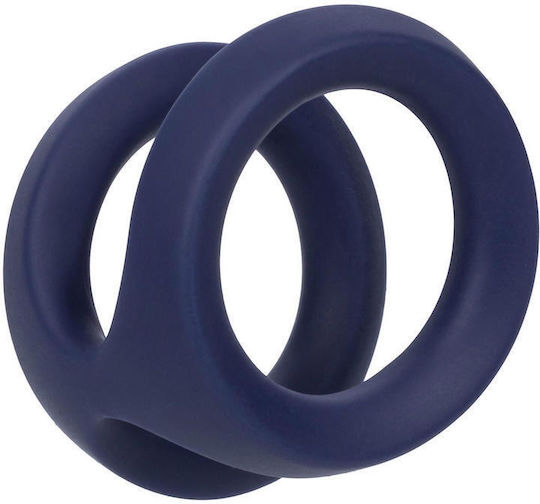 Calexotics Viceroy Platinum Series Δαχτυλίδι Πέους Σιλικόνης Blue SE-0432-10-3