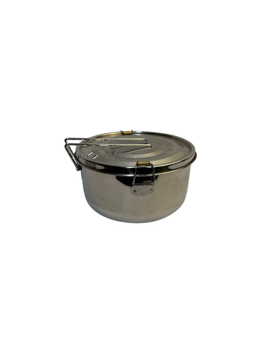 Epiplo-Fos Cutie pentru Mâncare Inox Argintiu 16x8cm 1buc