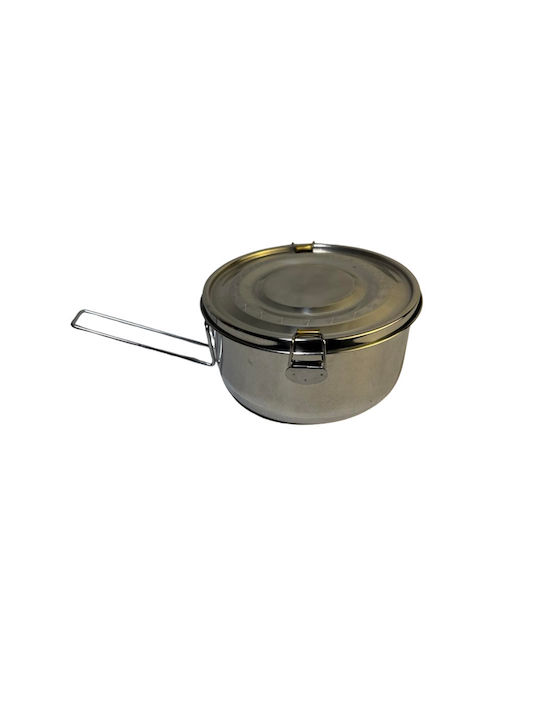 Epiplo-Fos Cutie pentru Mâncare Inox Argintiu 16x8cm 1buc