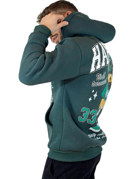 Sweatshirt mit Kapuze Forest Green
