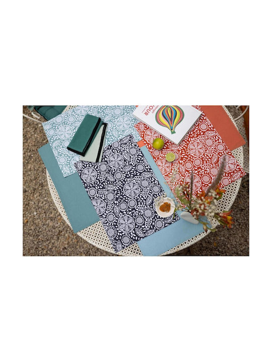 Winkler Fabric Placemat Paon Green 48x33cm
