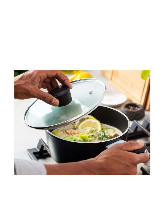 MasterChef Βαθιά Κατσαρόλα από Αλουμίνιο 24cm