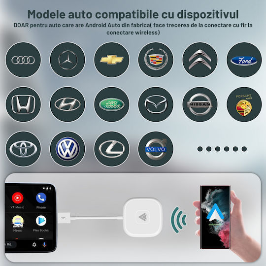 Αντάπτορας Αυτοκινήτου USB για Smart
