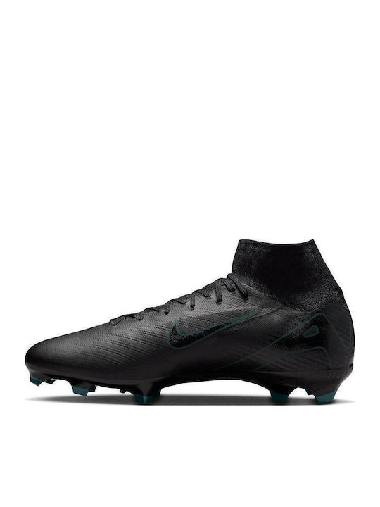 Nike Mercurial Superfly 10 Pro Football Shoes with Cleats Black