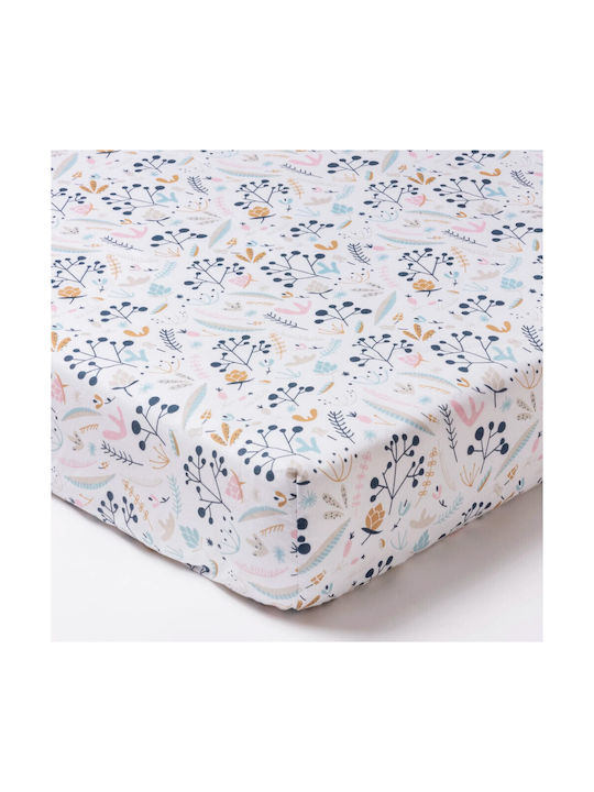 Jukki Baby Sheet Crib Cotton Fitted 70x140cm