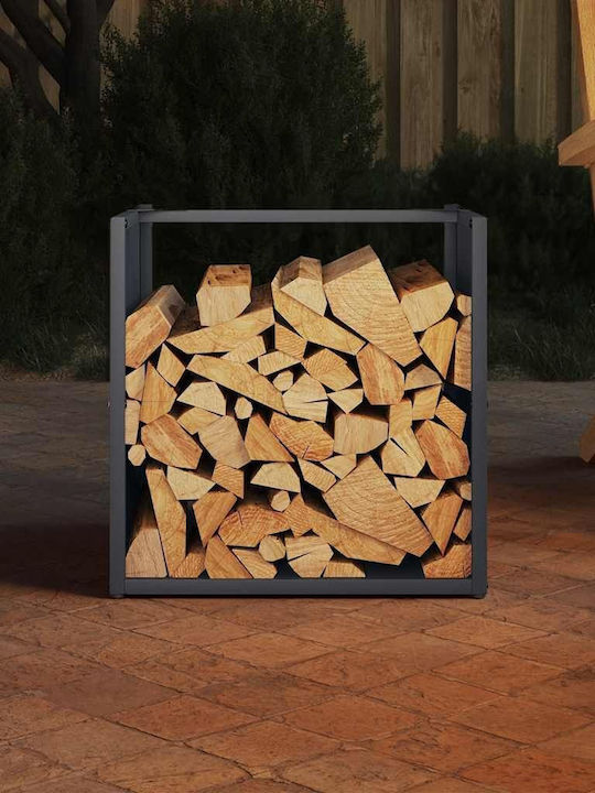 vidaXL Hölzernes Regal Holzlagerung 40x40x40cm