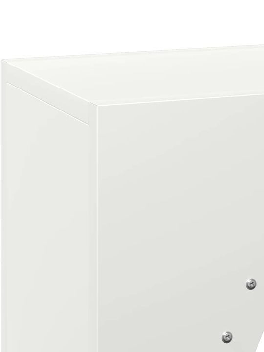 vidaXL Hölzernes Regal Holzlagerung 50x23x100cm