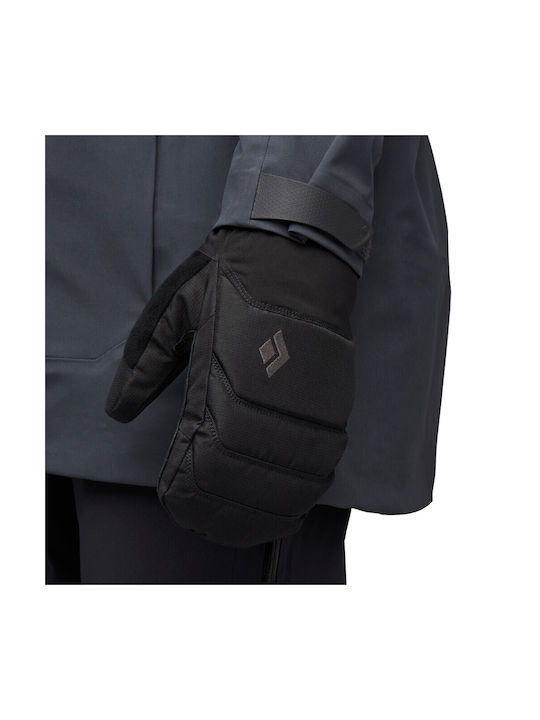 Black Diamond Mittens Ανδρικά Γάντια Σκι & Snowboard με Μεμβράνη Gore-Tex Μαύρα