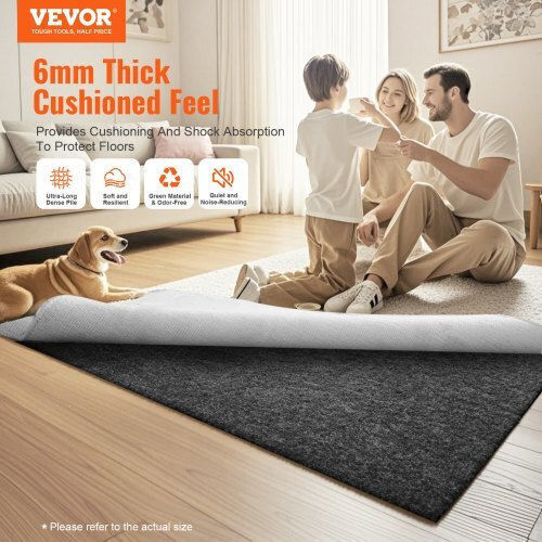 Подложка против хлъзгане за килим Vevor 153x244см 0.6см Fhdtdbfhwfhqd2xkrv0 Подложка против хлъзгане за килим Vevor 153x244см 0.6см Fhdtdbfhwfhqd2xkrv0