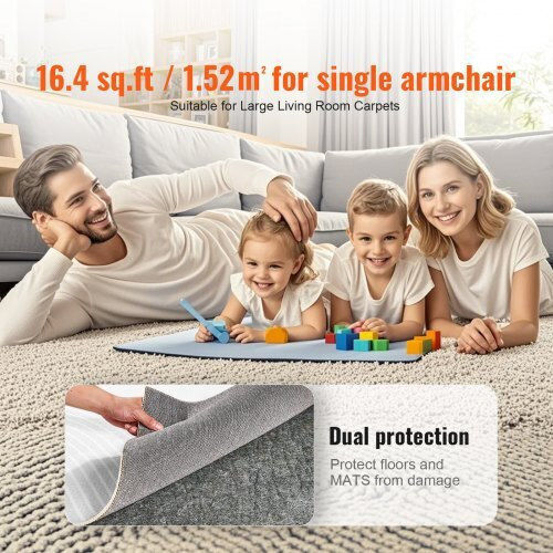 Vevor Αντιολισθητικό Υπόστρωμα Χαλιού 25x94.5in 0.24" Fhdtdbfhwfhq3thsov0