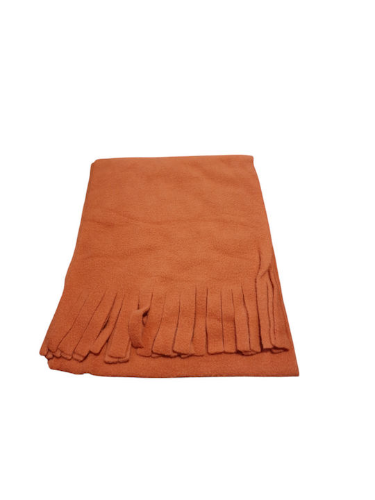 Kinder Schals Fleece Orange Kinder Schals Fleece Orange