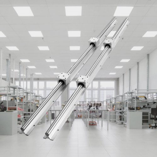 Vevor Sbr20 Führungssatz 1000mm 2 Führungen & 4 Sbr20uu Blöcke CNC Fräser Zxdgsbr20mm10pl6fv0